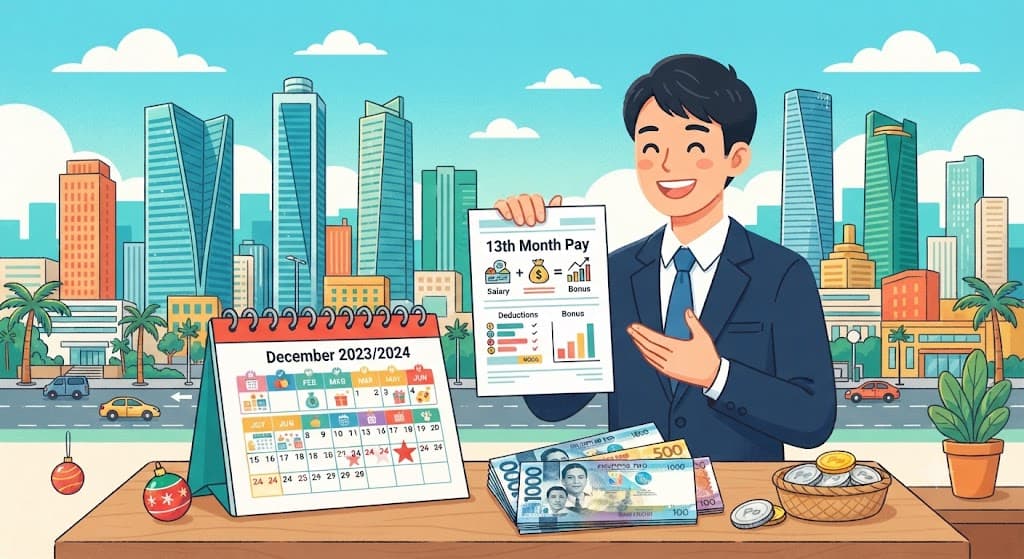 フィリピンの13ヶ月目給与とは？会社設立後に必要な支払い義務と計算方法を解説