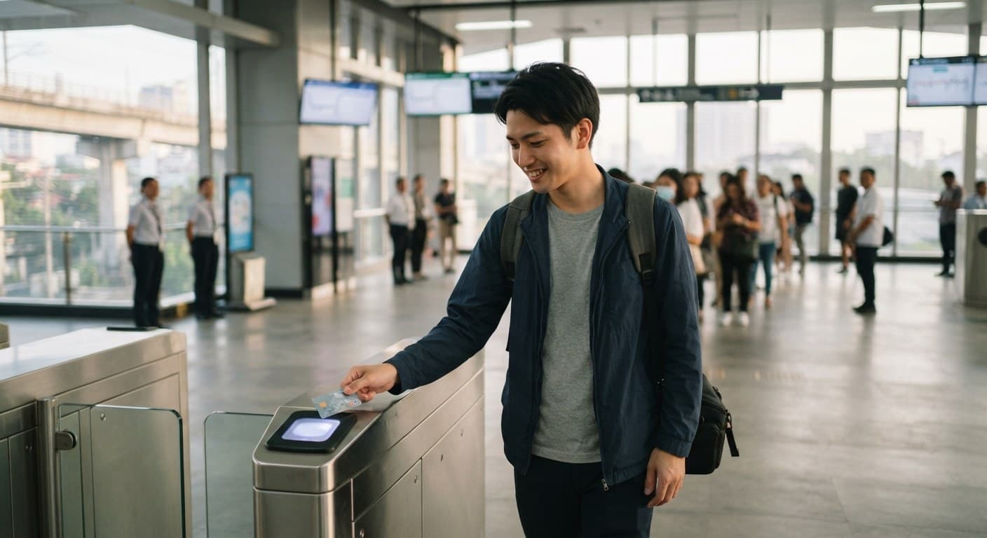 LRT-2でVisa・Mastercardのタッチ乗車が開始(7月13日)|在比日本人の通勤・移動がキャッシュレスで楽になる