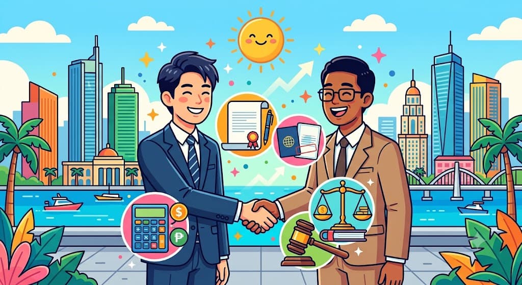 フィリピン会社設立・ビザで失敗しない!マニラ在住者が教えるローカル弁護士との付き合い方と費用相場