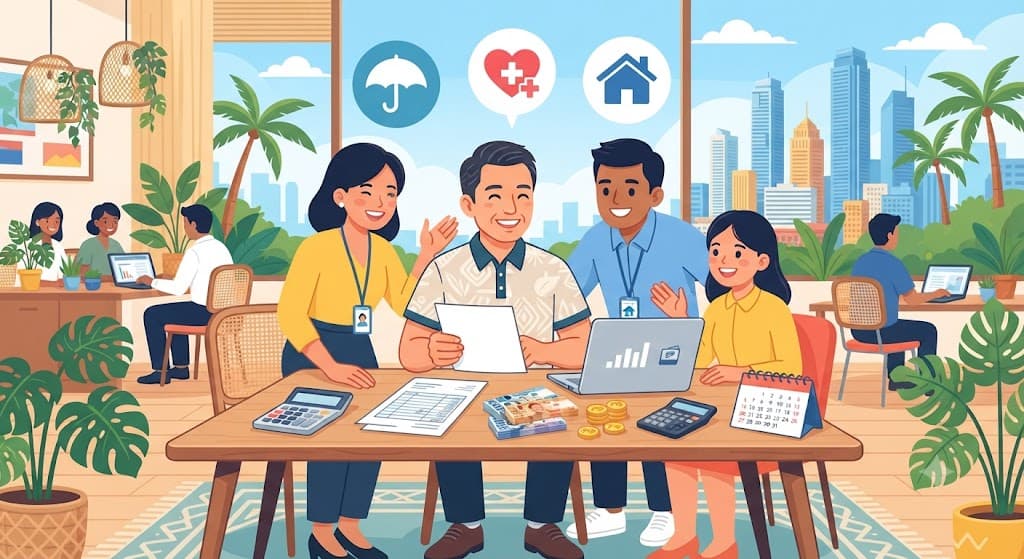 フィリピン会社設立後の給与計算|SSS・PhilHealth・Pag-IBIGの金額と納付手続き